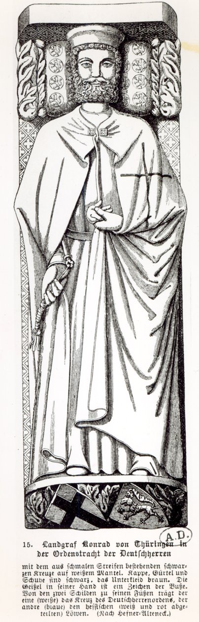 Conrado di Turingia, Gran Maestro dell