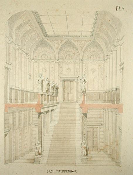 Progetto per una galleria alla Kunsthalle da German School
