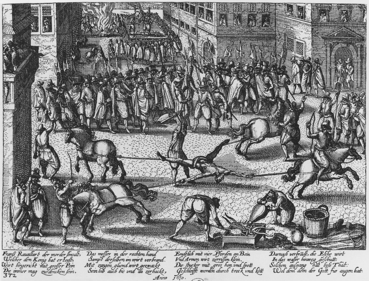 Esecuzione di Francois Ravaillac, l