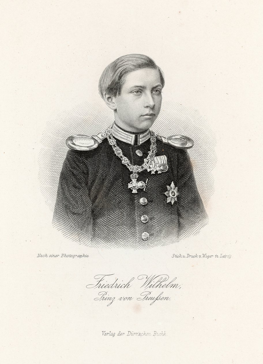 Friedrich Wilhelm, Principe di Prussia (1859-1941) in 