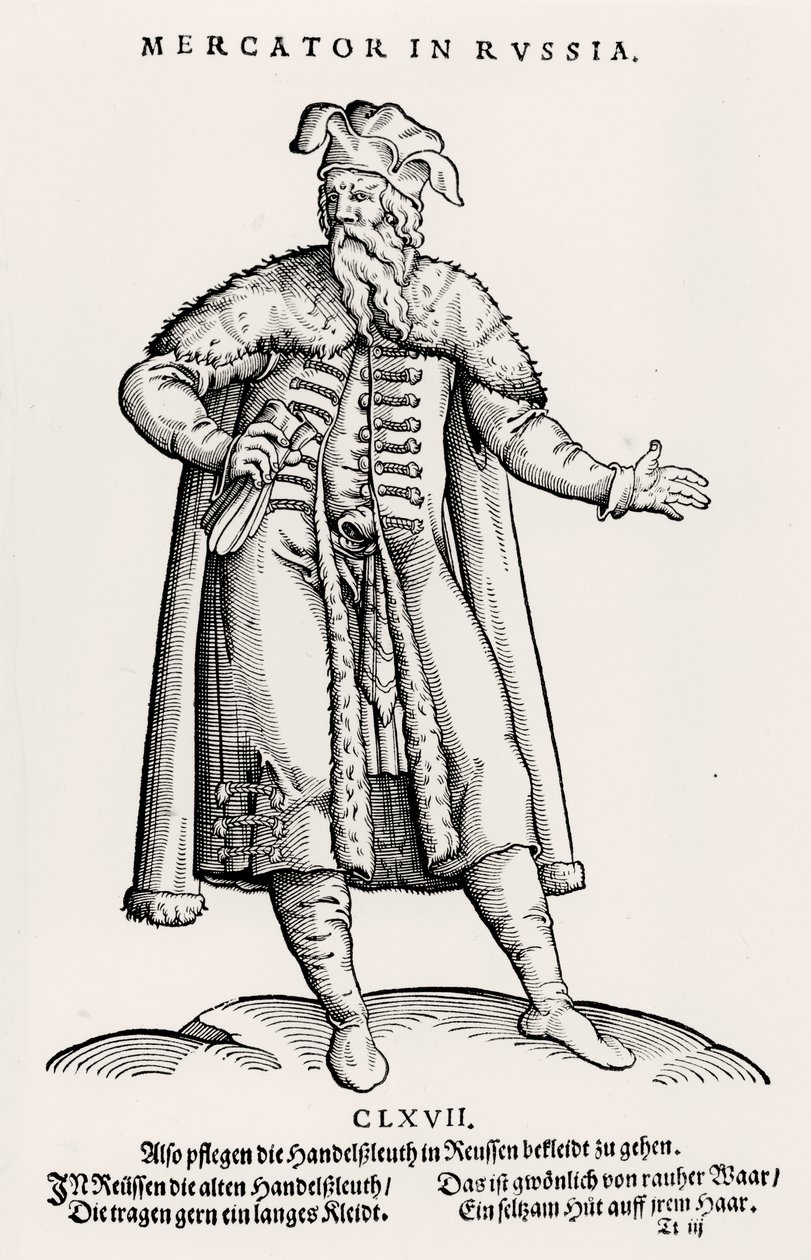 Gerard Mercator (1512-94) in Russia da German School