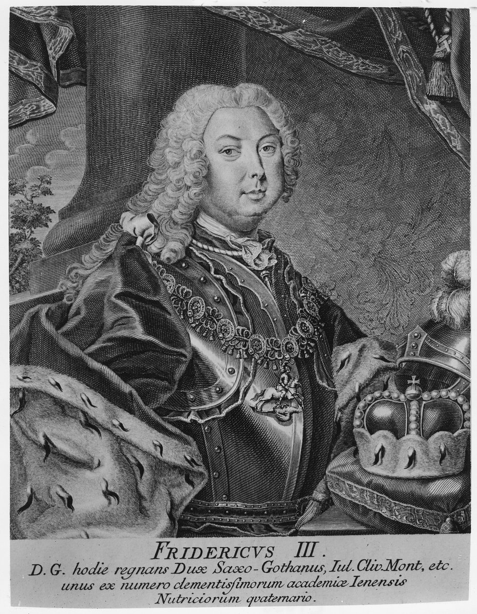 Ritratto di Federico III da German School