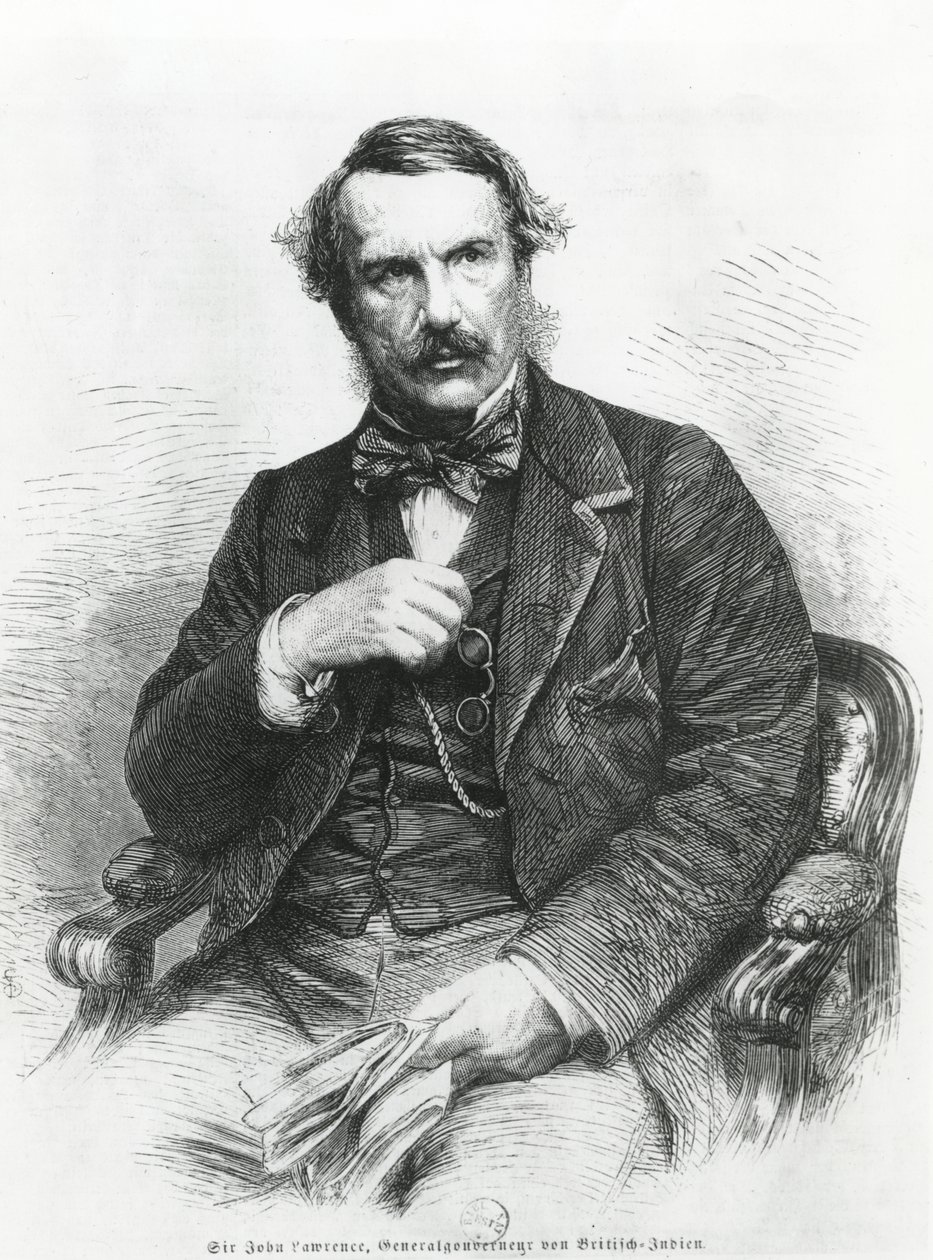 Ritratto di Sir John Lawrence (1811-79) da German School