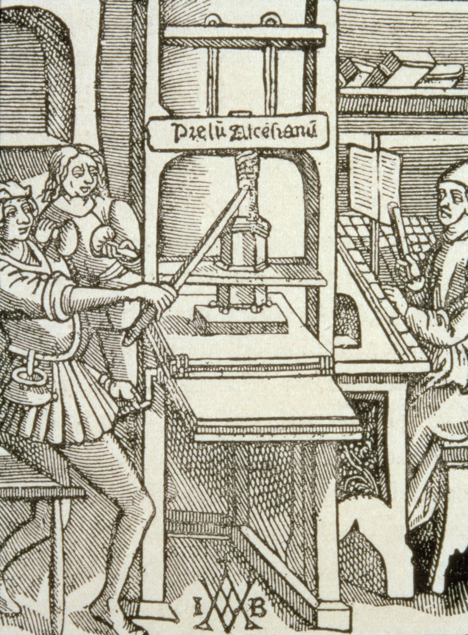 Stampa del 1498, da un libro stampato in quell