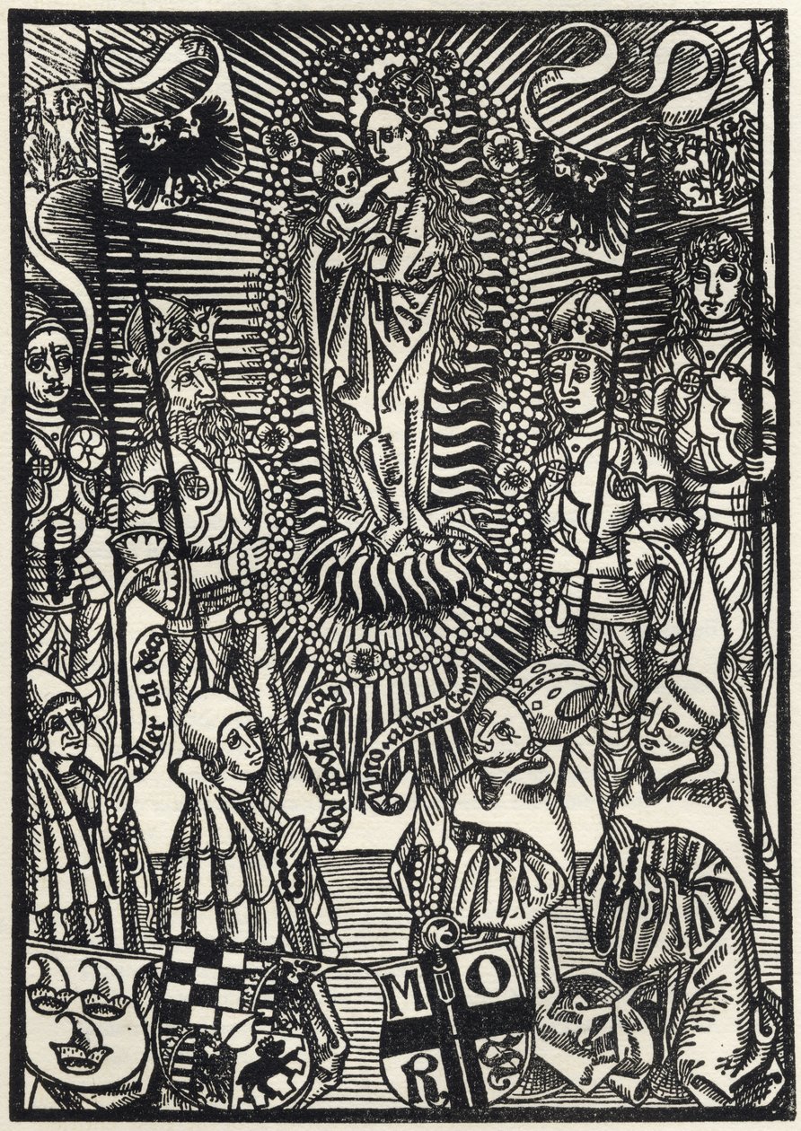 La Madonna in gloria, da 