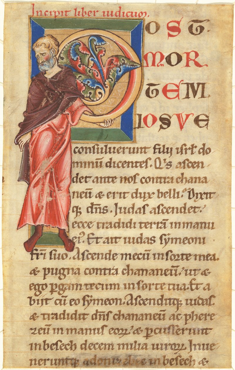Il Giudice Judah (?) da German 13th Century
