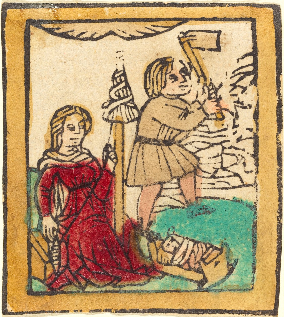Adamo ed Eva da German 15th Century