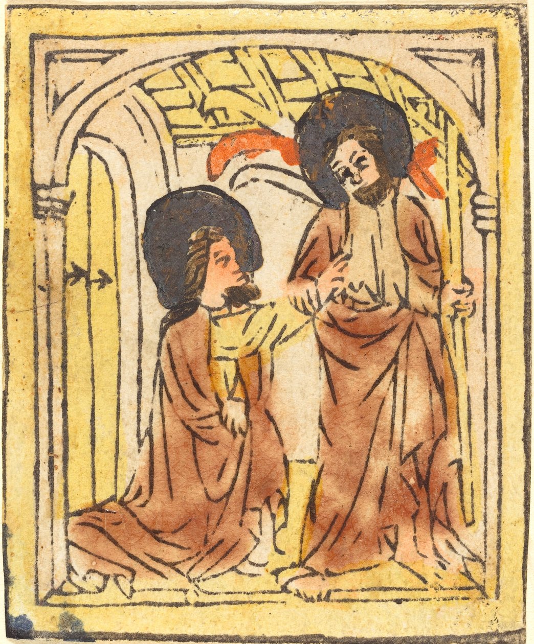 San Tommaso dubbioso da German 15th Century