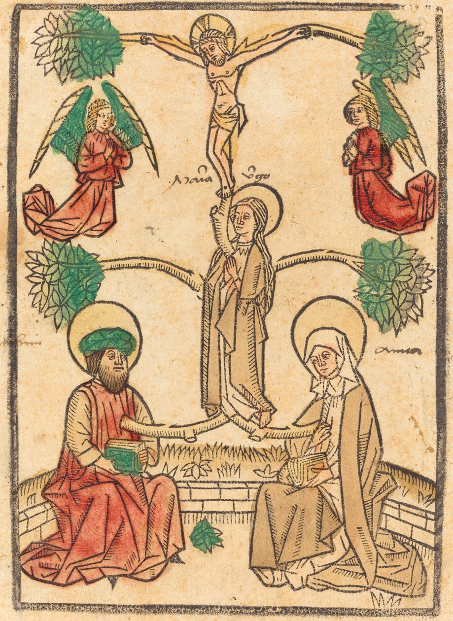 Albero genealogico di Cristo da German 15th Century