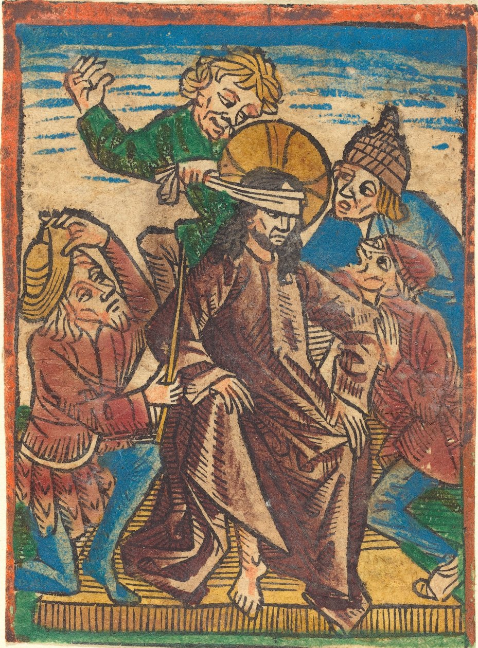 Derisione di Cristo da German 15th Century