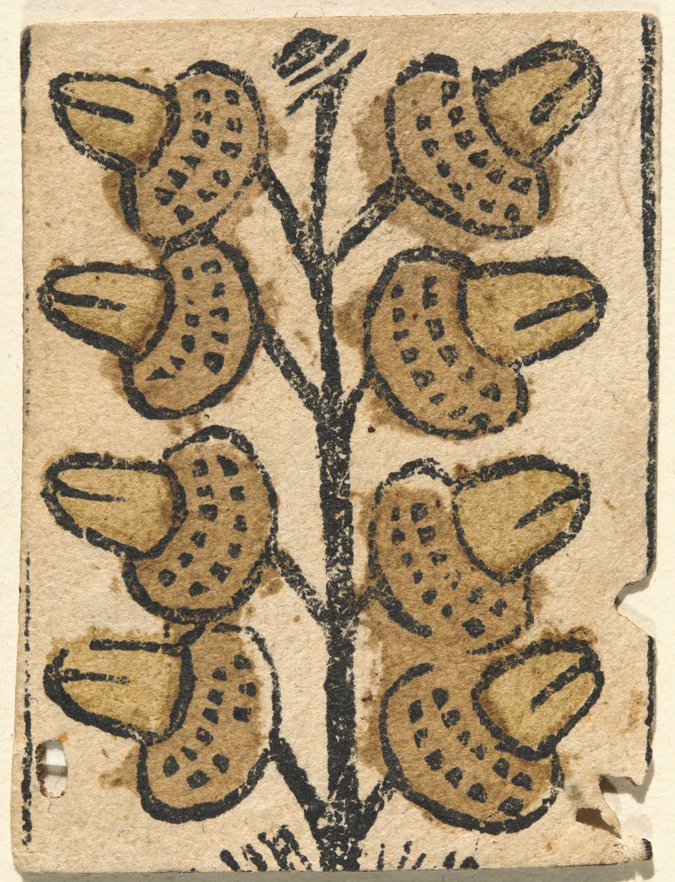 Carta da gioco da German 15th Century