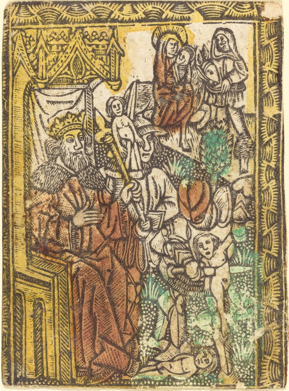 Il massacro degli innocenti da German 15th Century