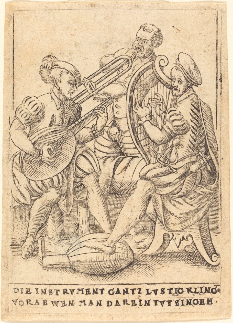 Die Instrvment gantz lvstig Kling vorab wen man darein tvt singen da German 16th Century