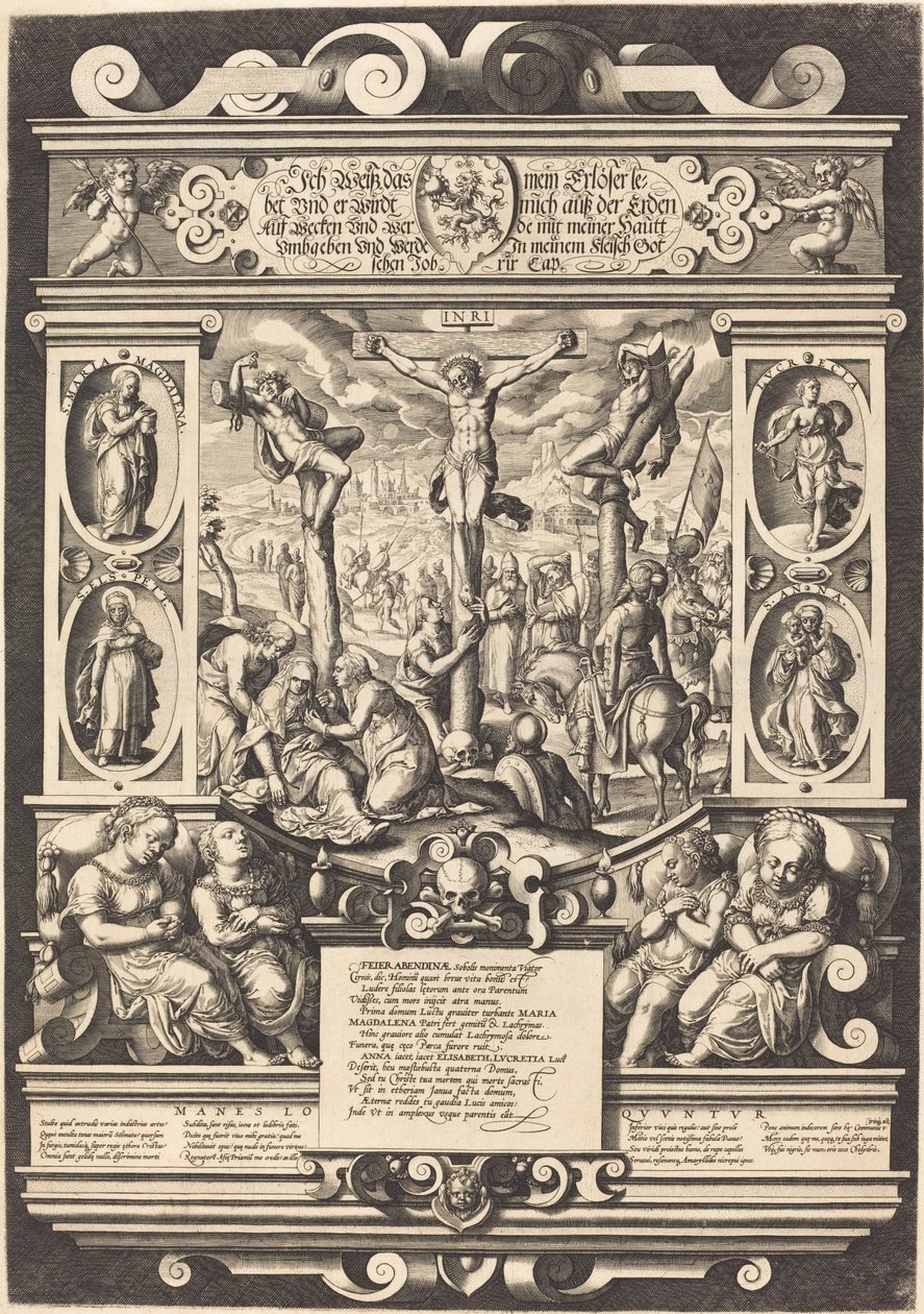 Monumento funebre alle figlie di Feuerabend da German 16th Century