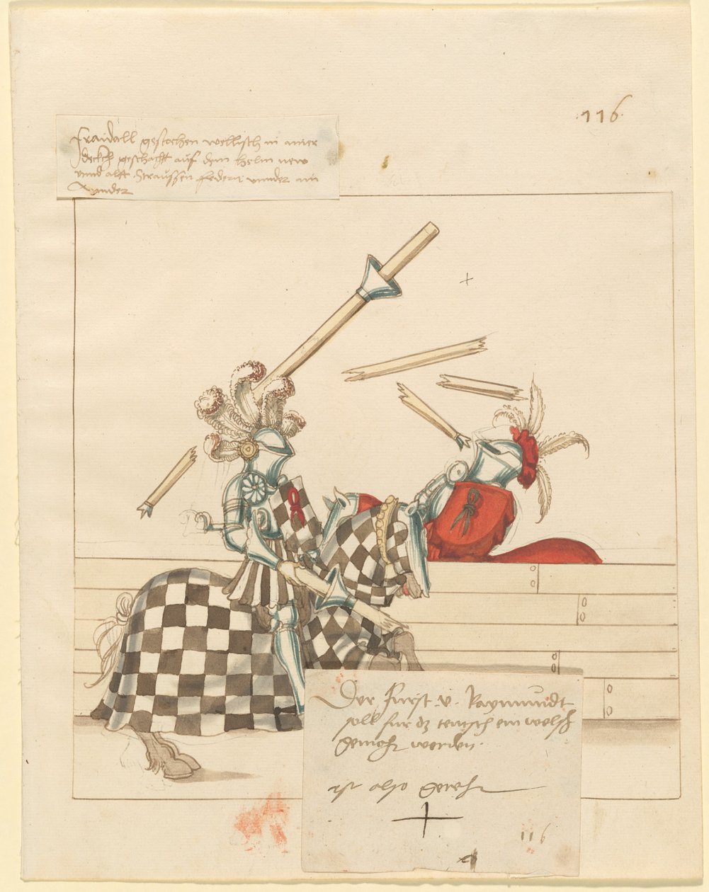 Giostra italiana della pace da German 16th Century
