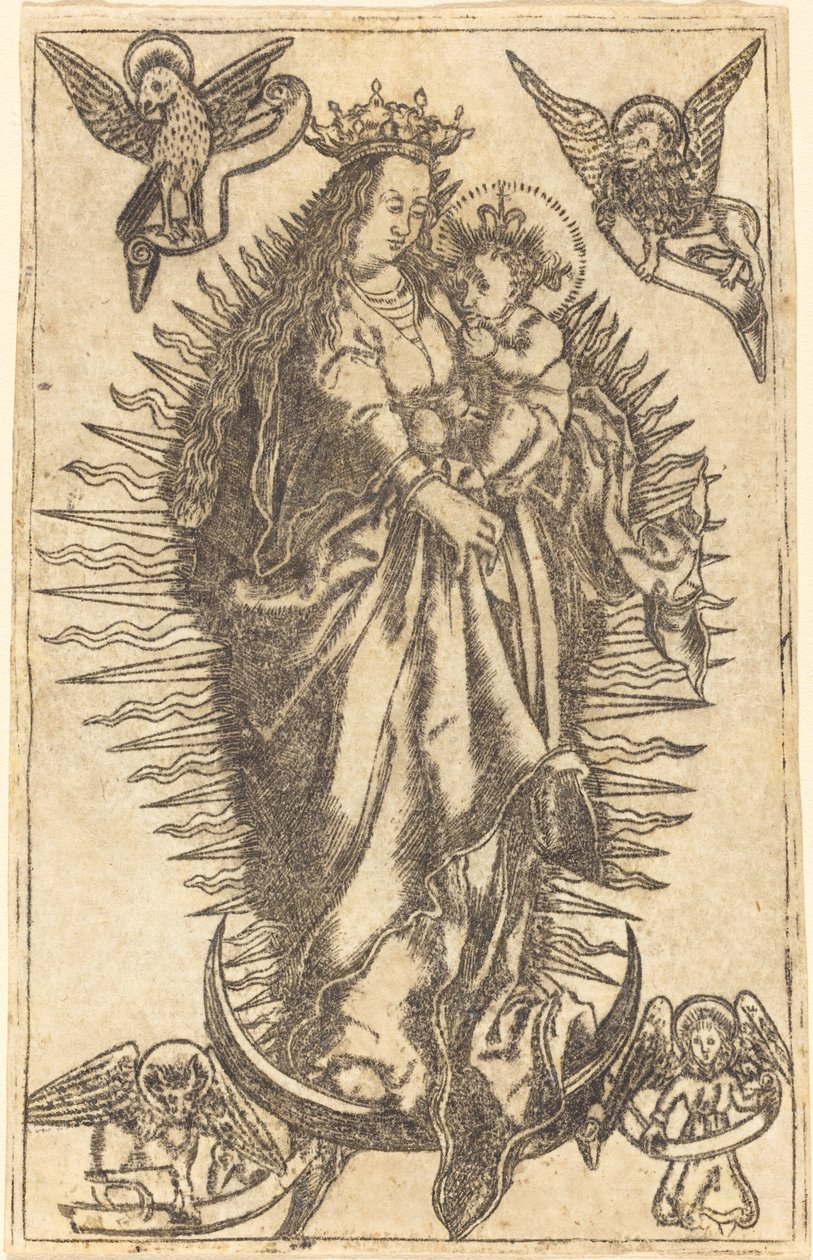Madonna col Bambino da German 16th Century