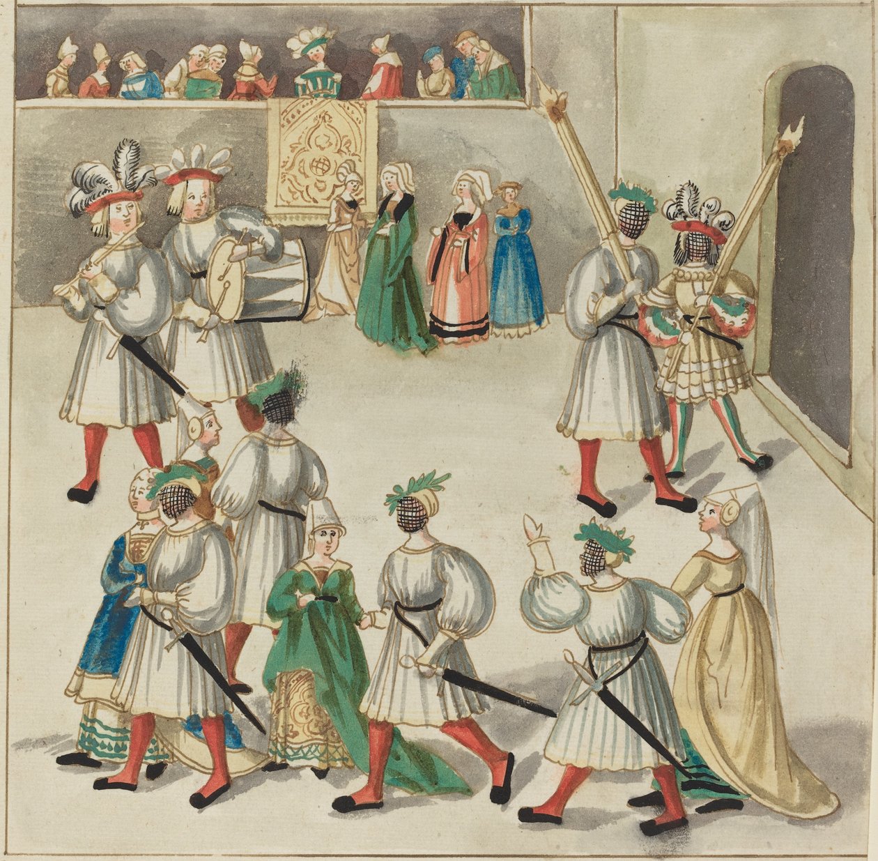 Mascherata da German 16th Century