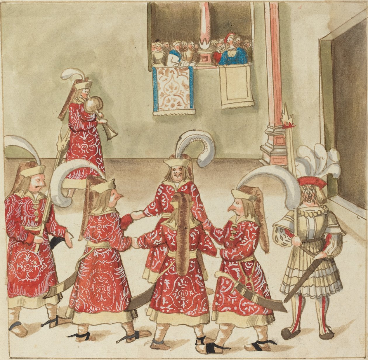 Mascherata da German 16th Century