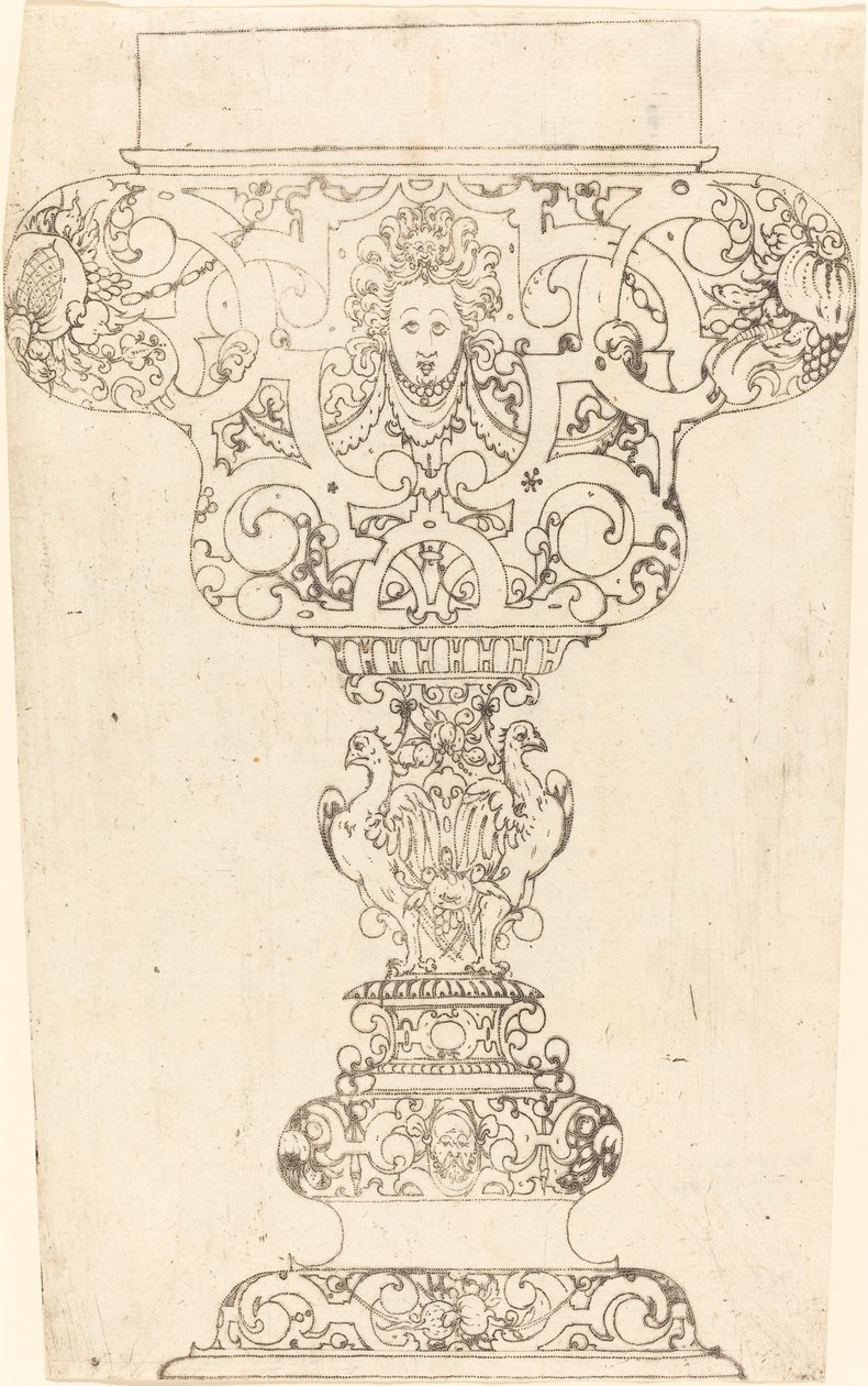 Ornamento - Grande calice da German 16th Century