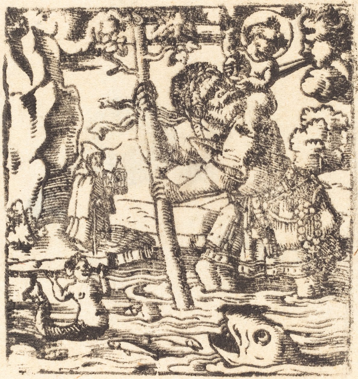 San Cristoforo da German 16th or 19th Century