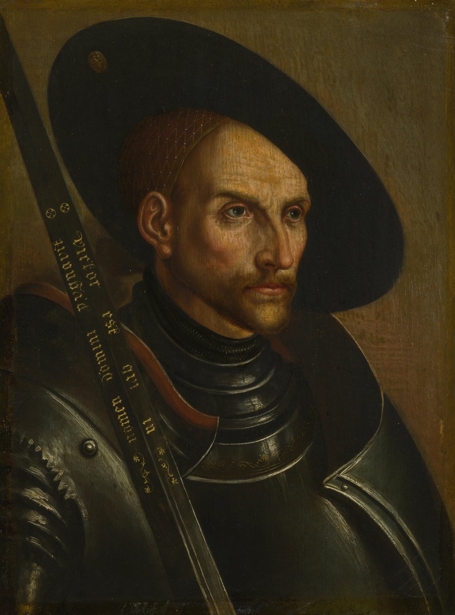 Ritratto di Edzard I, Conte di Frisia Orientale 1461-1528, XVIII secolo da German Master