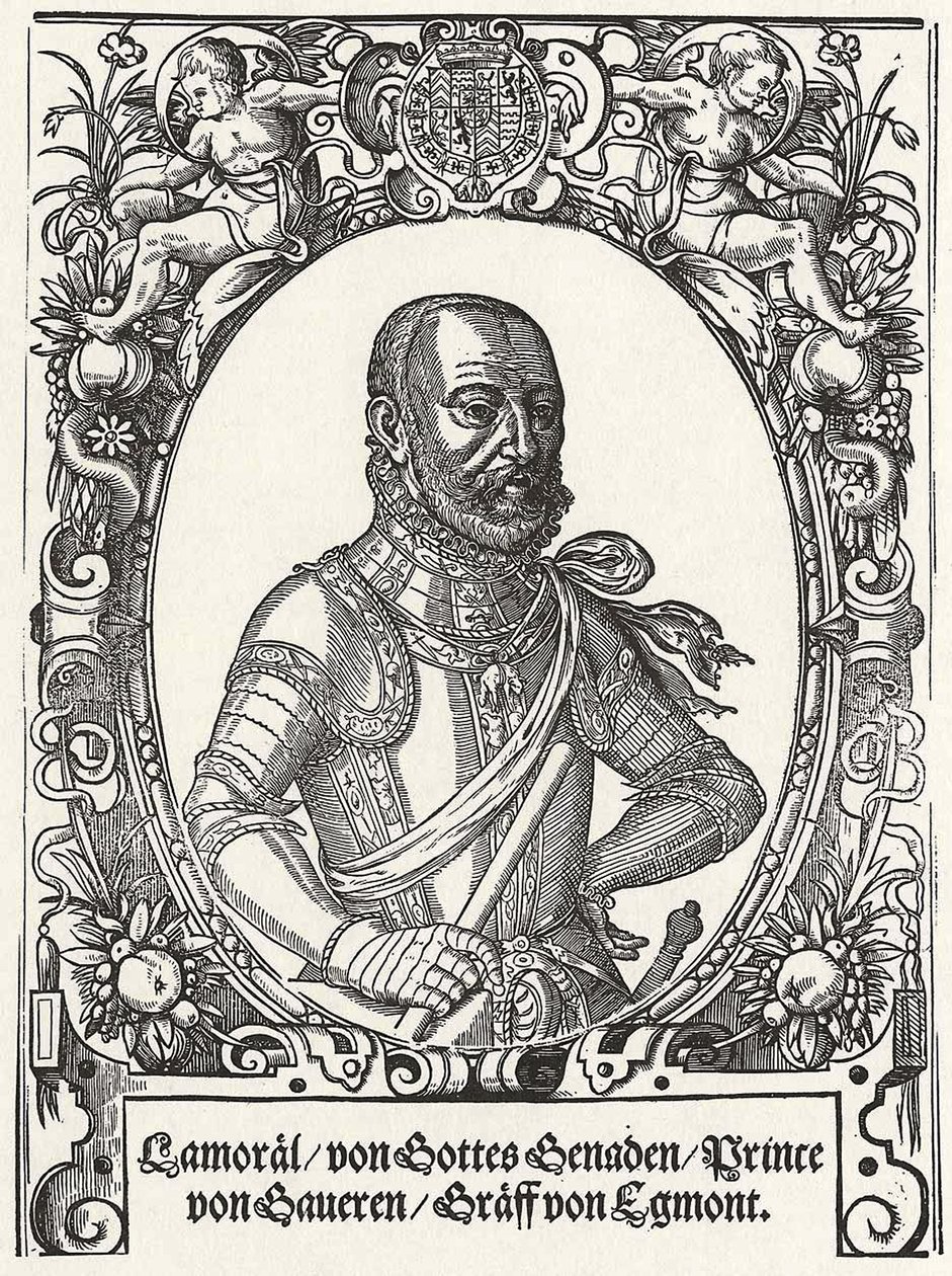 Ritratto di Lamoral, Conte di Egmont, Principe di Gavere da German Master