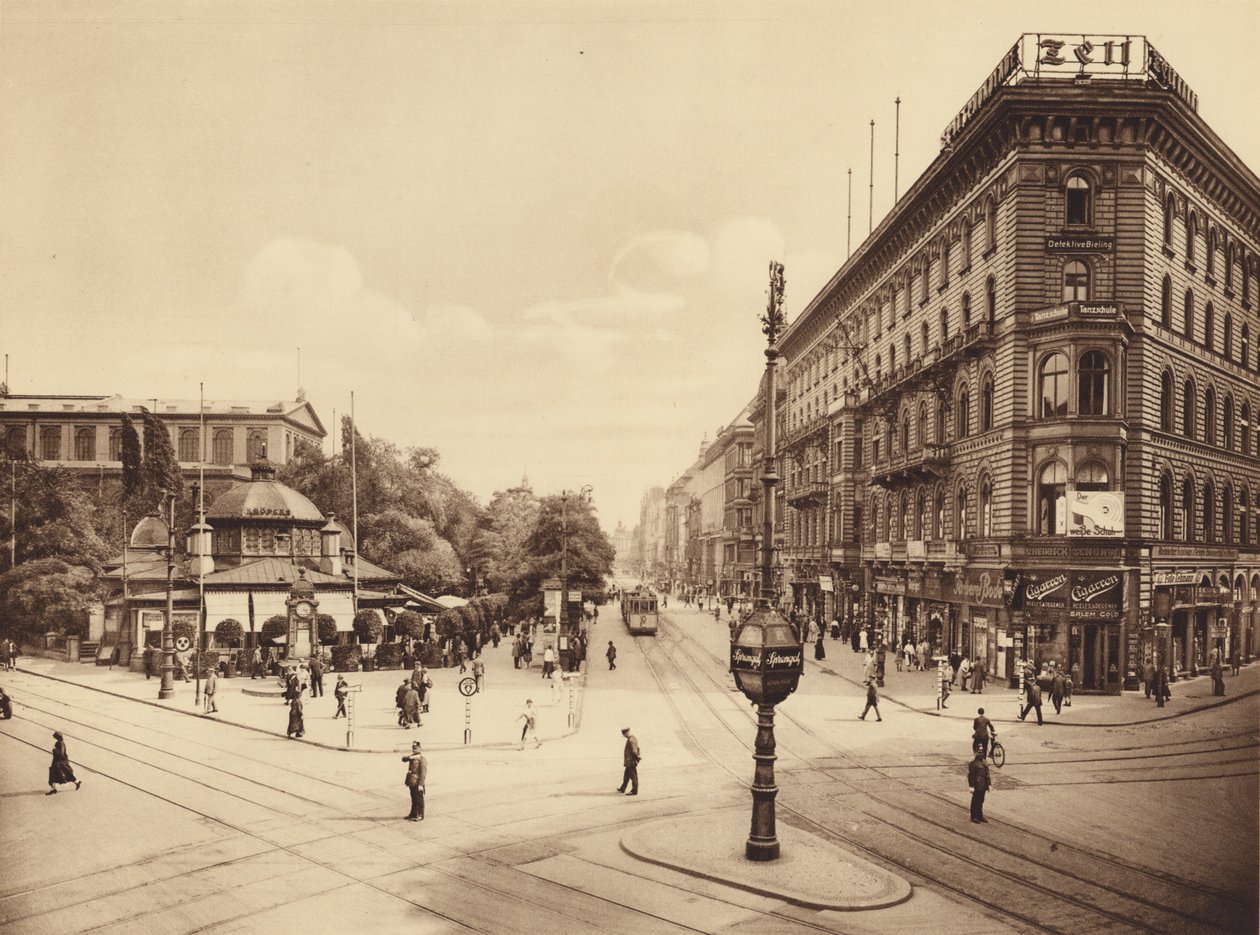 Georgstrasse, Hannover (foto b/n) da German Photographer