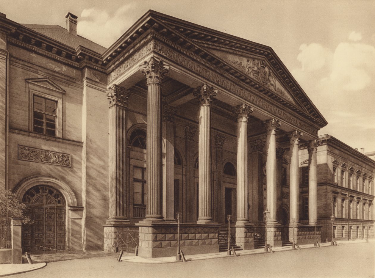 Palazzo Leine, Hannover (foto b/n) da German Photographer