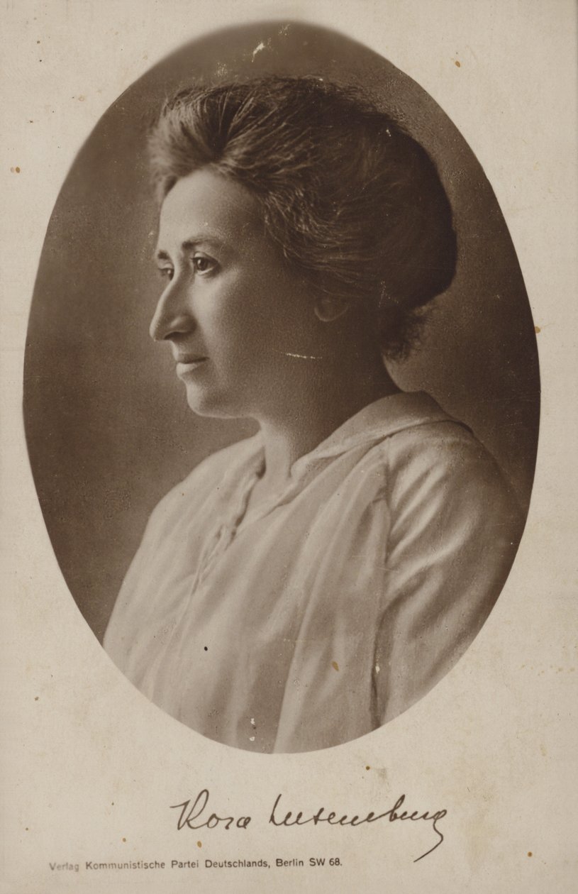 Rosa Luxemburg (foto b/n) da German Photographer