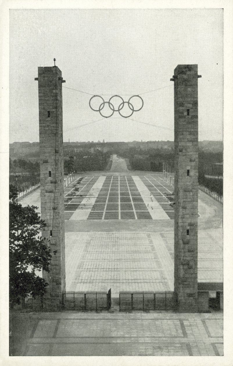 Il Reichssportfeld, Berlino (foto b/n) da German Photographer