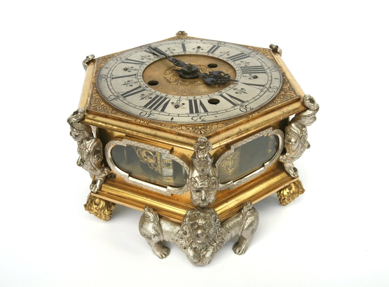 Un orologio da tavolo da German School