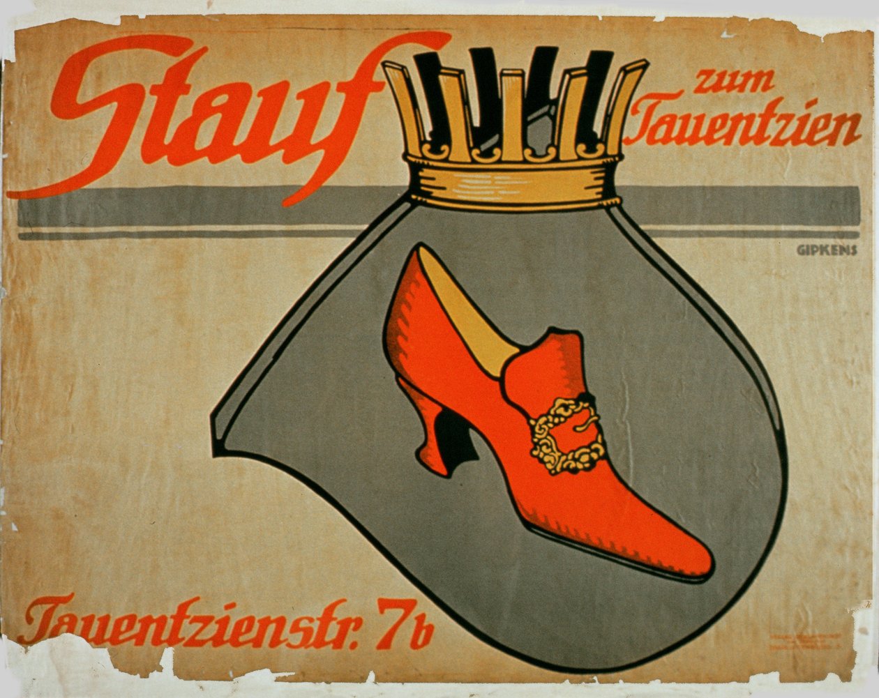 Pubblicità per le scarpe Stauf da German School