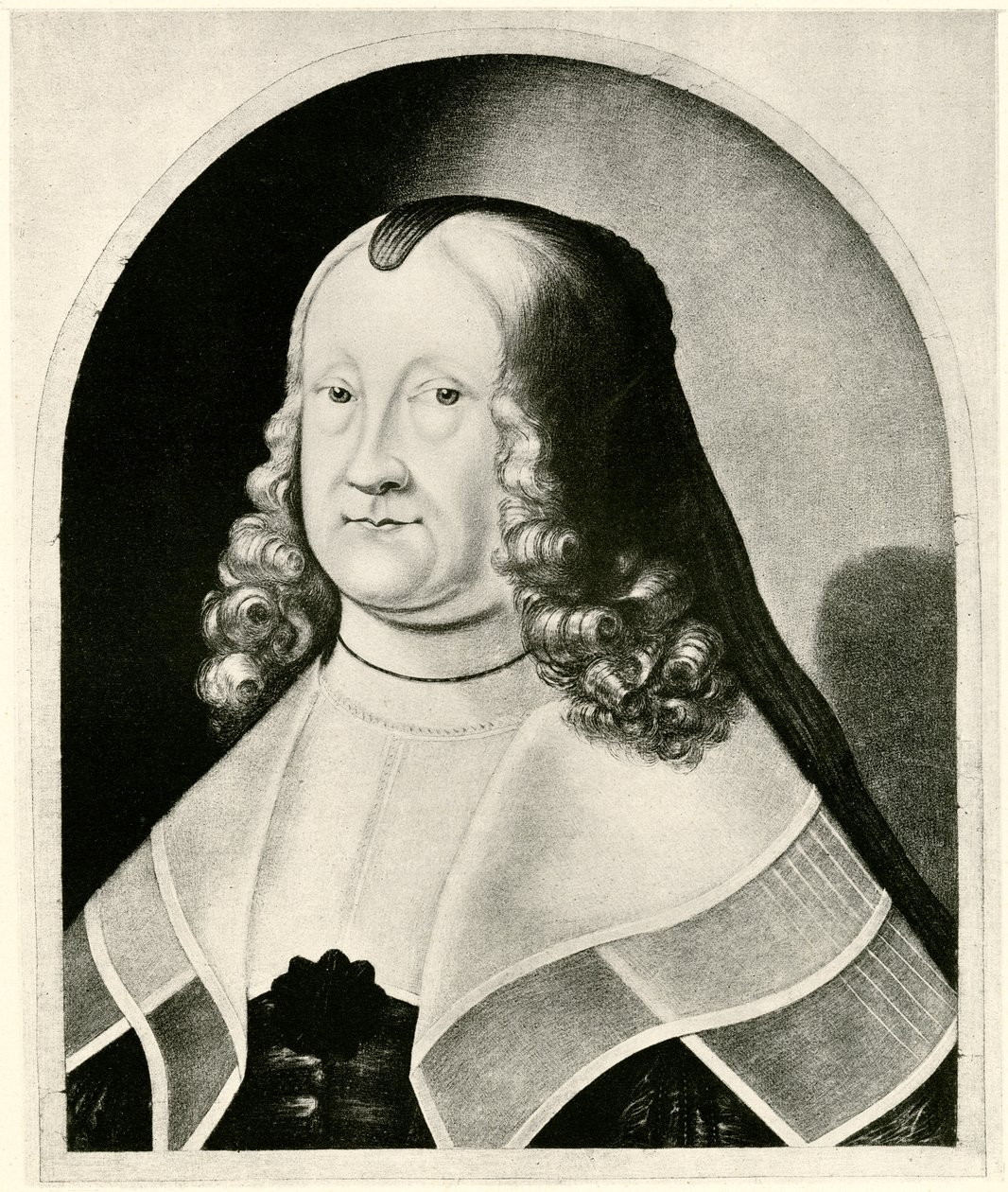 Amalie Elisabeth von Hanau-Münzenberg, 1884-90 (fototipo) da German School