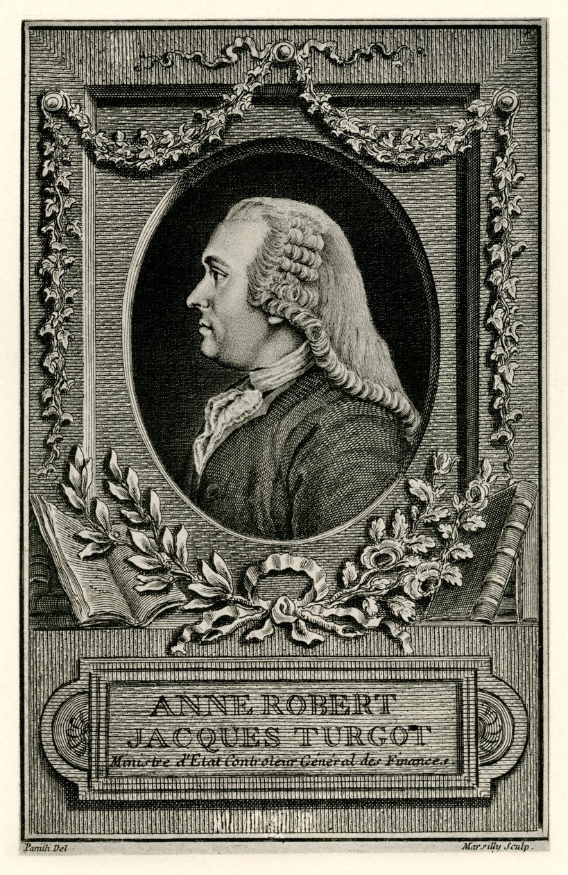 Anne Robert Jacques Turgot da German School