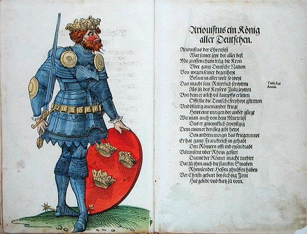 Ariovisto, Re dei Tedeschi, da 