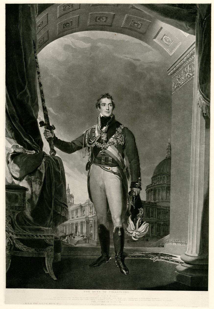 Arthur Wellesley Duca di Wellington, 1884-90 da German School