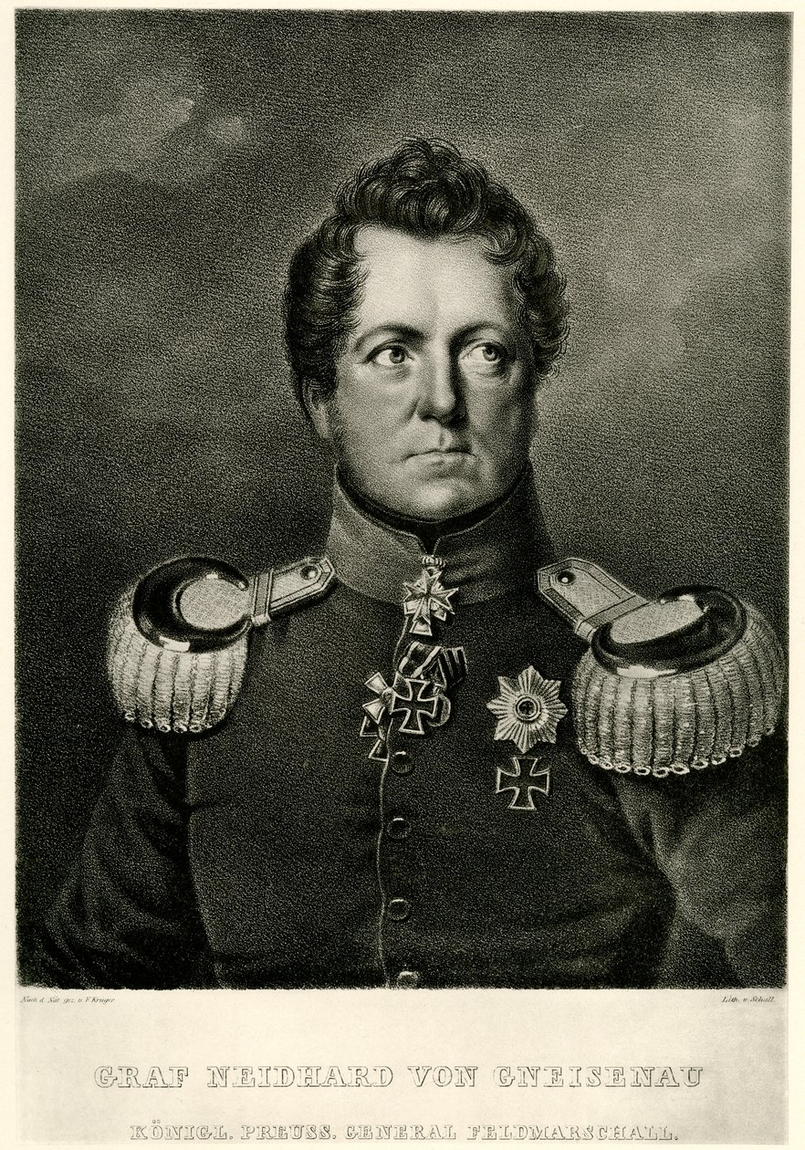 August Graf Neidhard von Gneisenau da German School