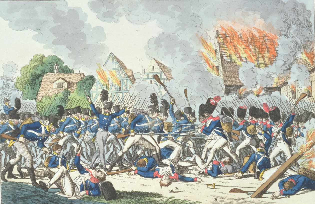 Battaglia di Ligny, 16 giugno 1815 da German School