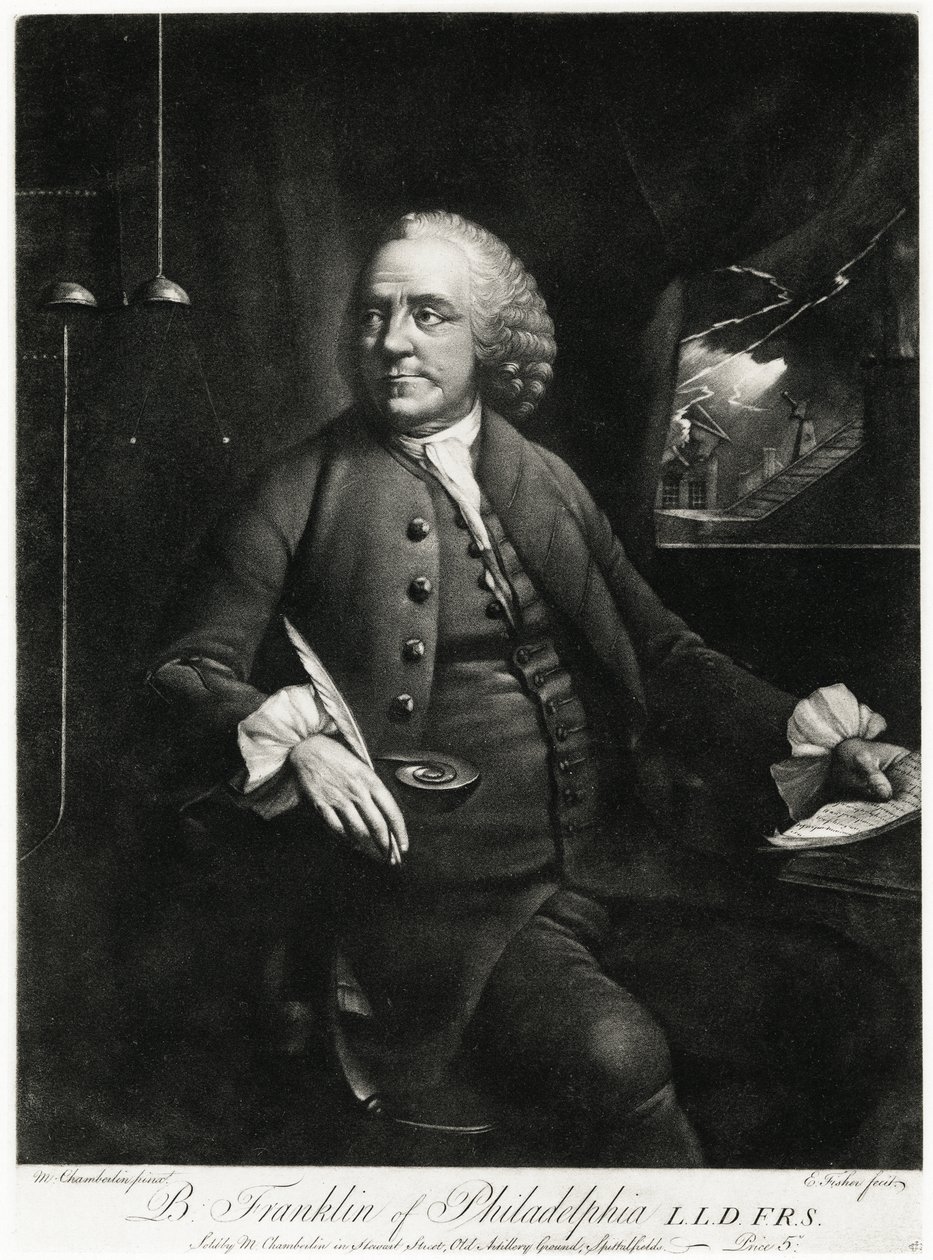 Benjamin Franklin da German School