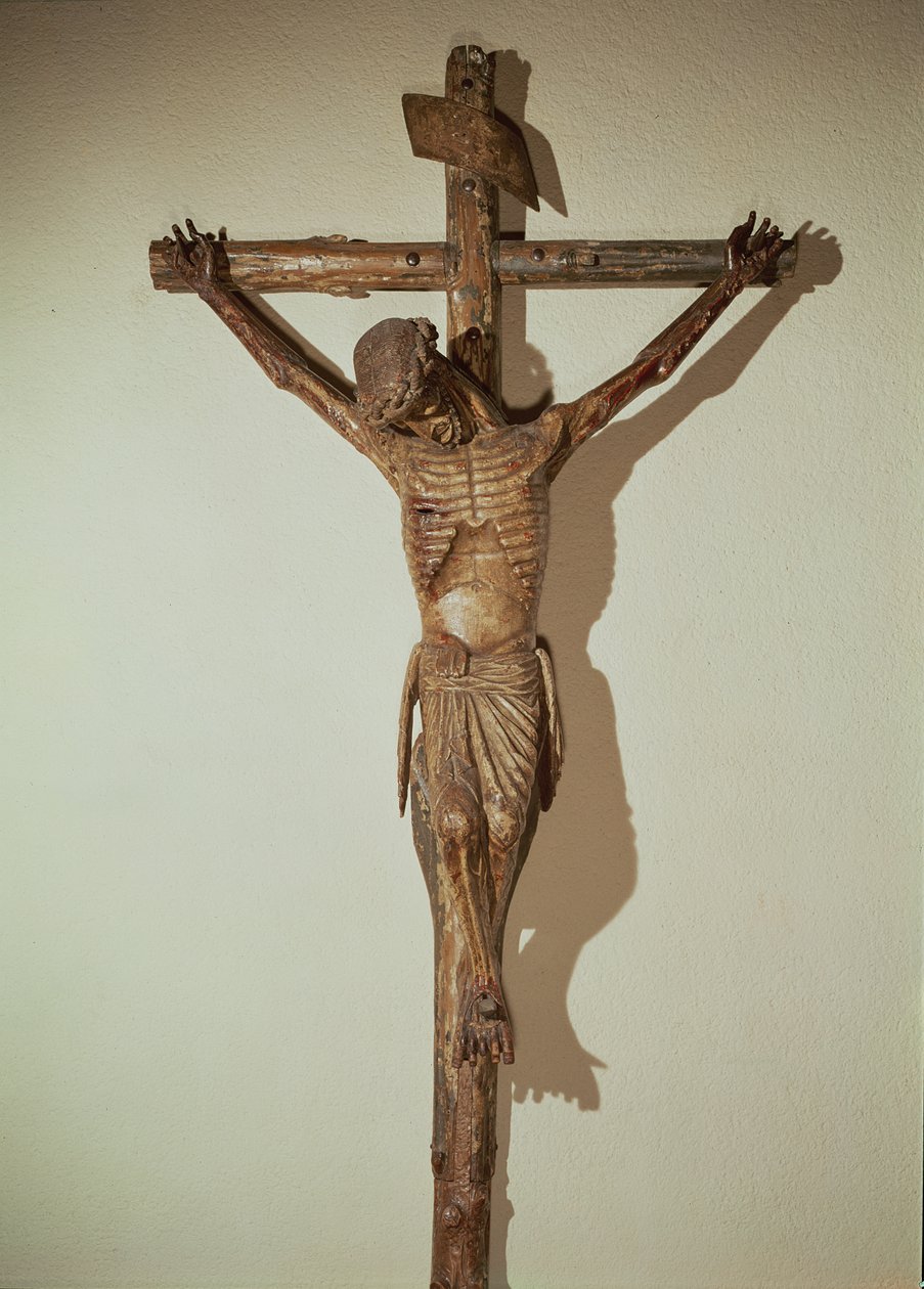 Cristo sulla Croce, chiamato Le Devot Christ, 1307 da German School
