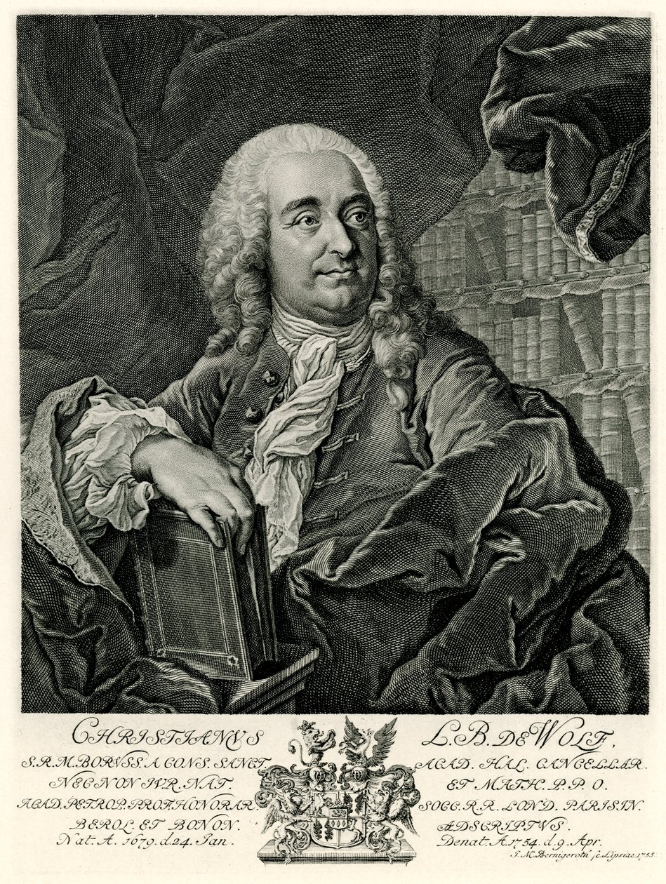 Christian Freiherr von Wolff da German School