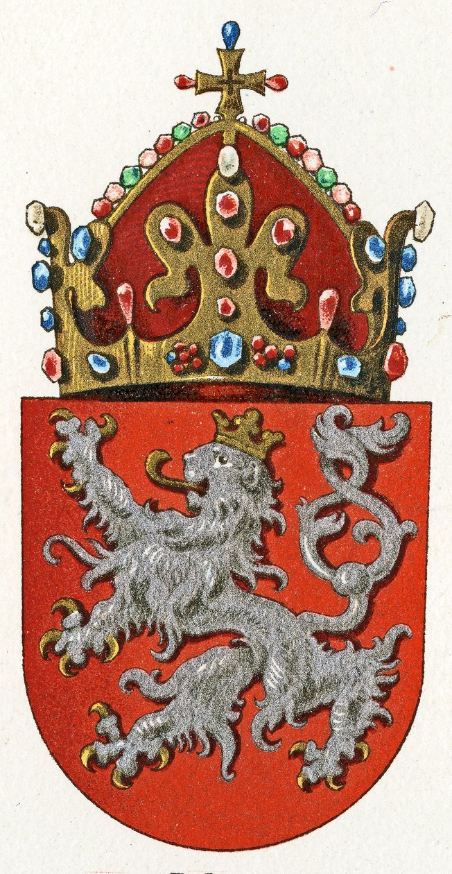 Stemma della Boemia, c.1898 da German School