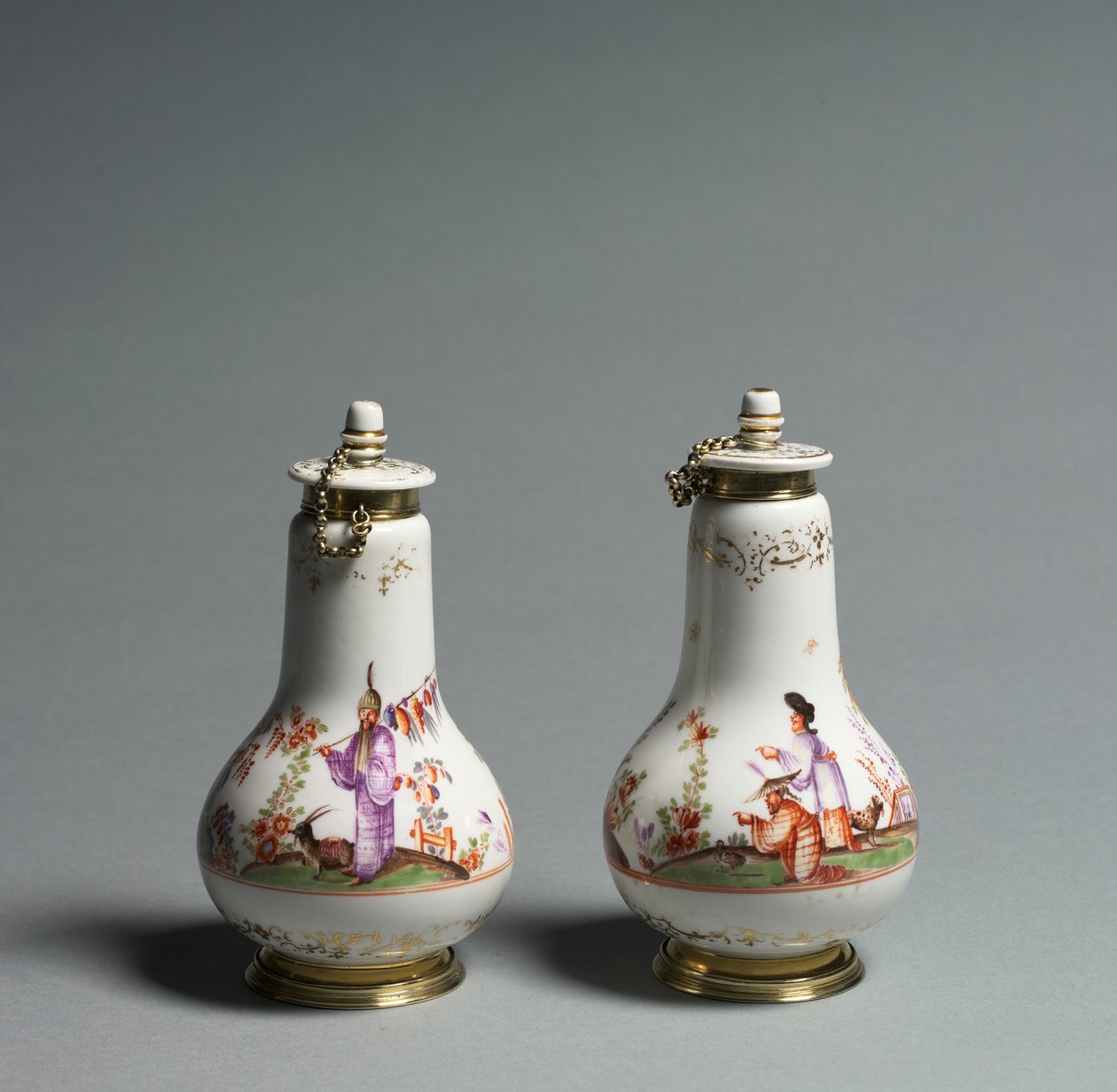 Fiasca coperta, manifattura Meissen Porcelain Factory, Germania, c.1720-1723 da German School