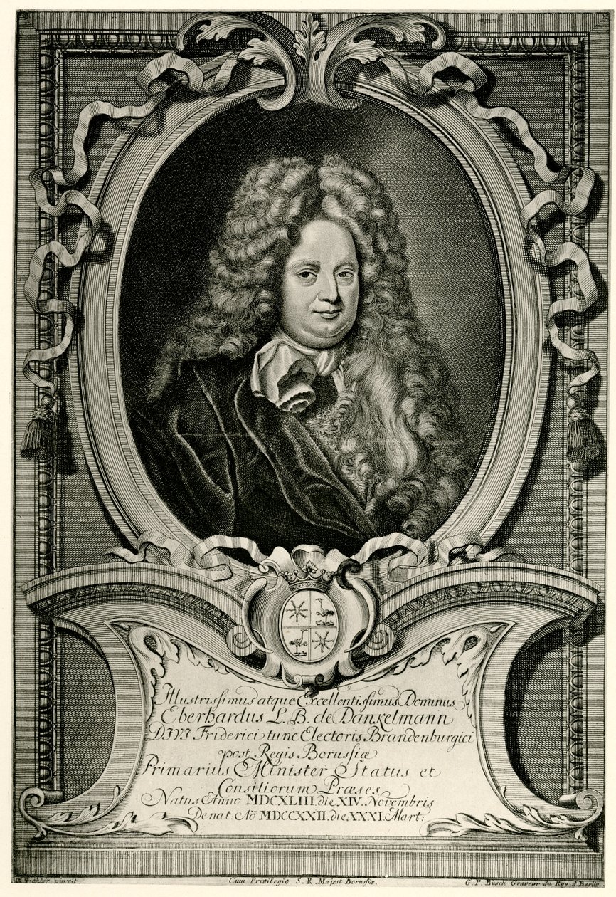 Eberhard Christoph Balthasar von Danckelmann da German School