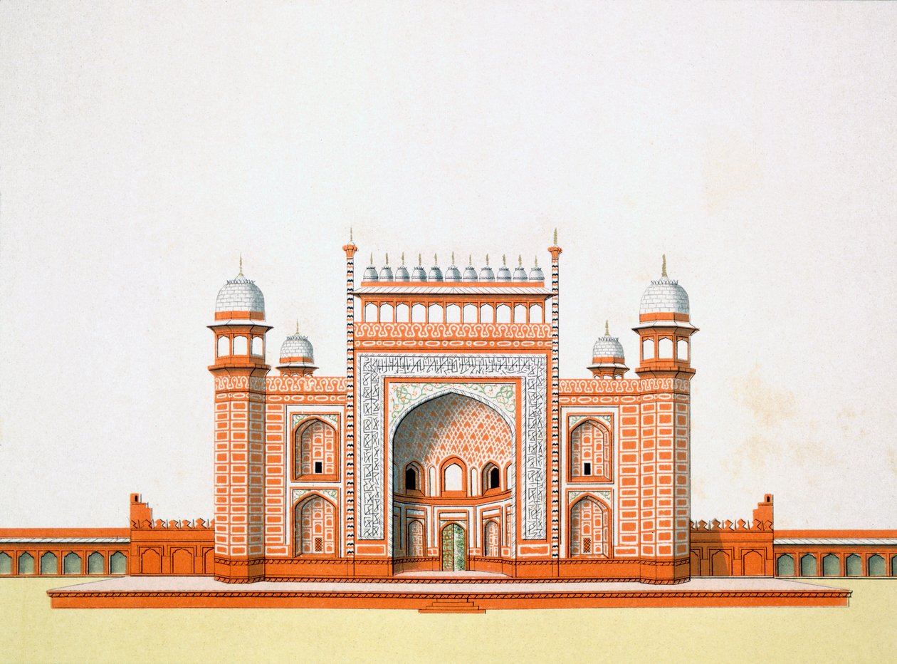 Ingresso al Taj Mahal da German School