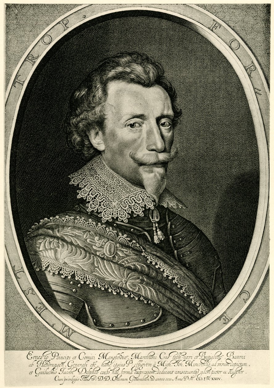 Ernst Graf von Mansfeld da German School