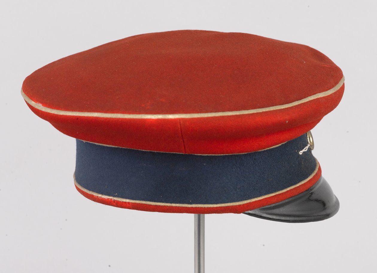 Cappello da foraggio, HRH Il Duca di Connaught, 3° Ussari di Zieten, Esercito Tedesco, pre-1914 da German School