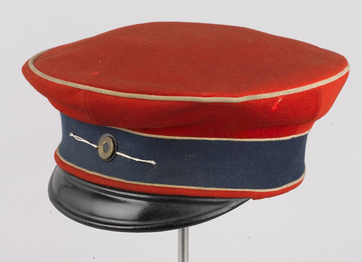 Cappello da foraggio, HRH Il Duca di Connaught, 3° Ussari di Zieten, Esercito Tedesco, pre-1914 da German School