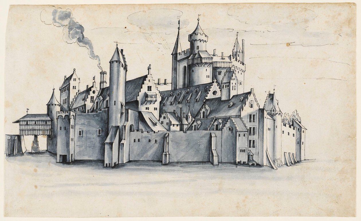 Città fortificata circondata dall
