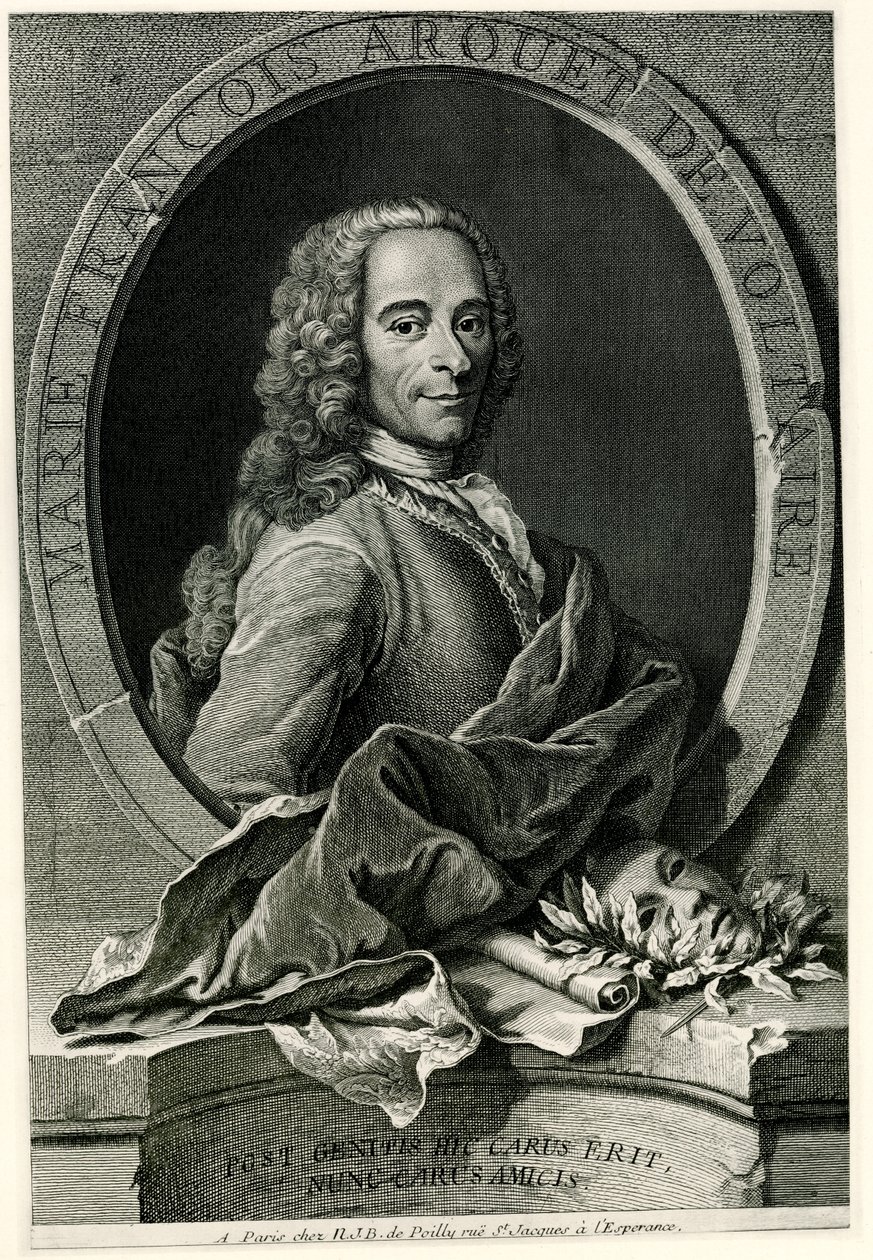 François Marie Arouet de Voltaire da German School